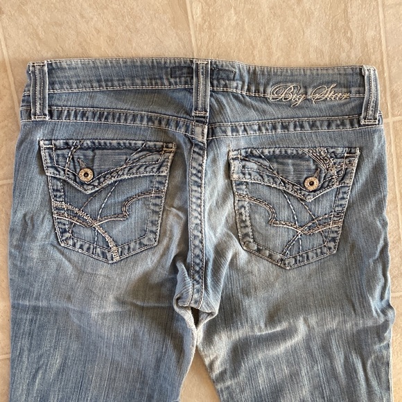 Soft worn Womens Bootcut Jeans Big Star 31Xxl - Picture 5 of 6